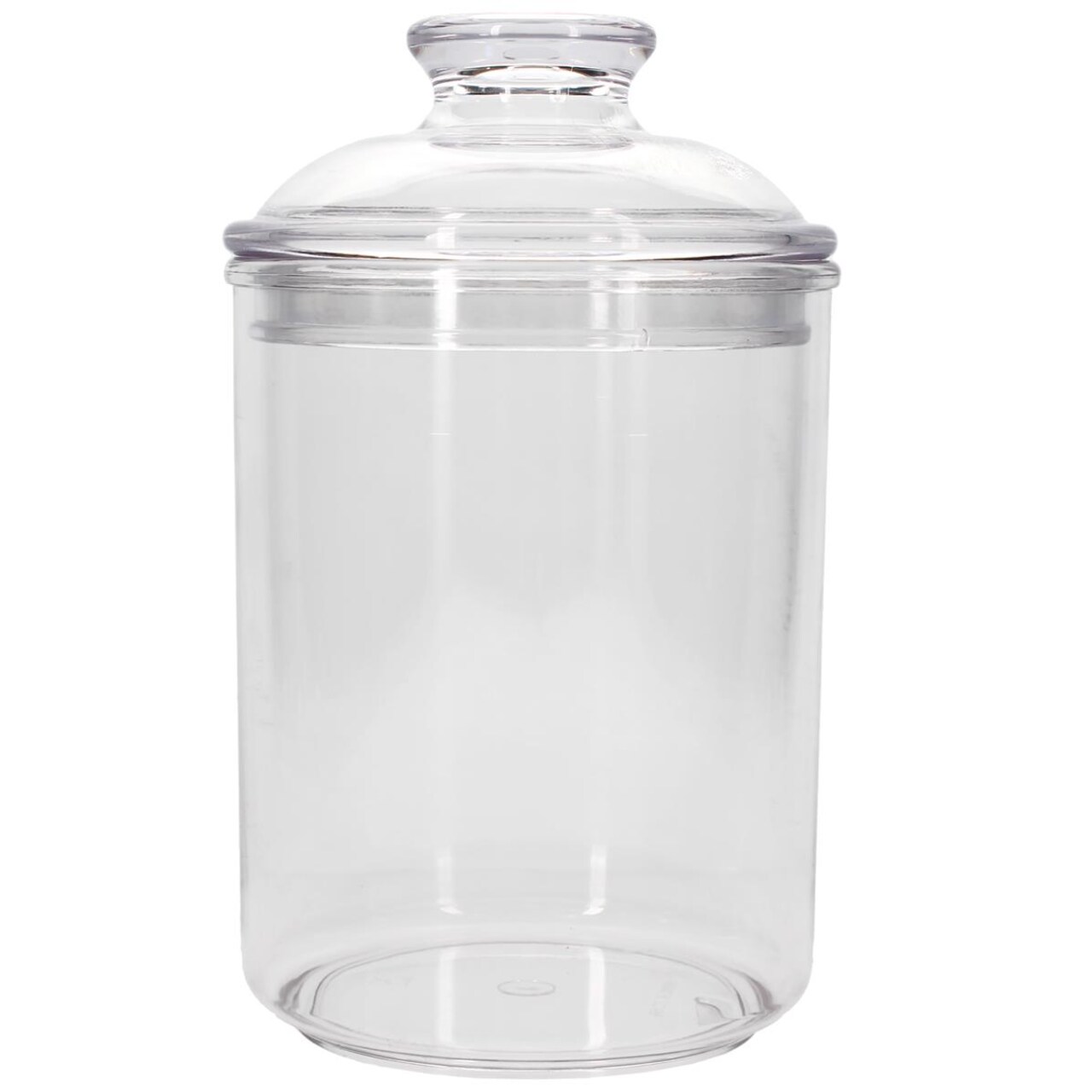 Hampton Art Décor Apothecary Jar Cylinder, Apothecary Jars With Lids, Clear Jars With Lids, Plastic Jar Lid, Clear Lid, Candy Jar, Acrylic Container Lid
